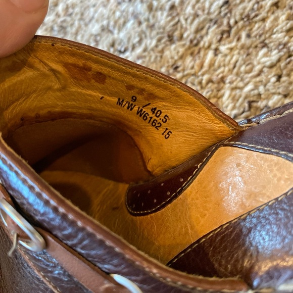 Born Brown Leather Mules Size 9 Clogs - Picture 4 of 8